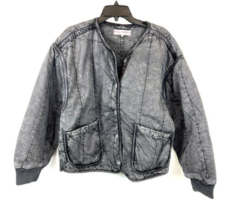 Free People Women's Mixed Signals Liner Jackets Gray Size M