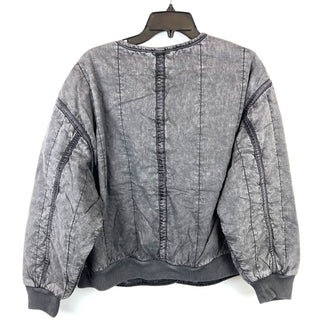 Free People Women's Mixed Signals Liner Jackets Gray Size M