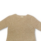 Style & Co Women's Cotton Rib Knit V Neck Sweater Brown Size X-Large