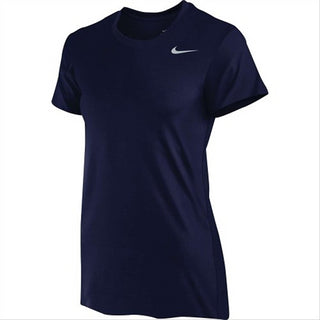 Nike Women's Team Legend Short Sleeve T-Shirt Blue Size XX-Large