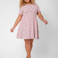 Leota Women's Mackenzie Dress In Pink Multi (Curve) Pink Size 3X