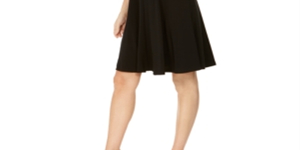 Jessica Howard Women's Embellished Bolero Jacket & Dress Black Size 14 Petite