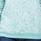 Karen Scott Women's Paisley Print Sweatshirt -Green Size Petite M