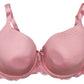IINC International Concepts Women's Underwire Lingerie T-Shirt Bra Pink Size 44 DDD