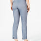 Charter Club Women's Tummy Control Skinny Pants Blue Size 8 Petite