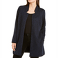 Alfani Women's Open Front Jacquard Jacket Black Size Petite Small