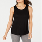 Ideology Women's Fitness Yoga Tank Top Black Size X-Small