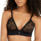 INC International Concpets Women's Intimates Romantic Bras Black Size Large
