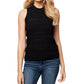 Jessica Simpson Women's Scallop Neck Serena Racerback Tank Tops Black Size XL