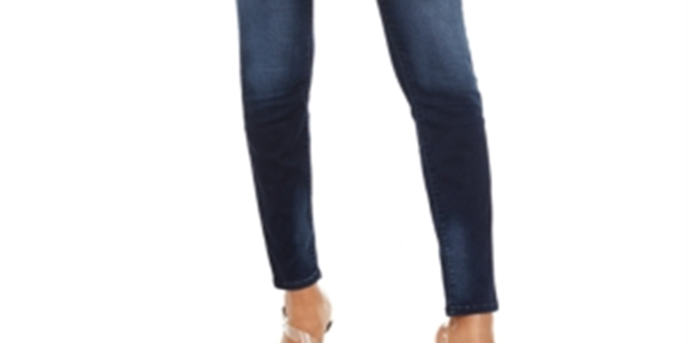 INC International Concepts Women's Finity Skinny Jeans Blue Size 4 Petite