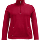 Karen Scott Women's Half Zip Top Red Size Small