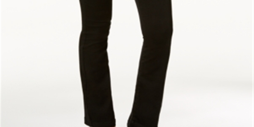 Inc International Concepts Women's Petite Bootcut Jeans Black Size 0 P