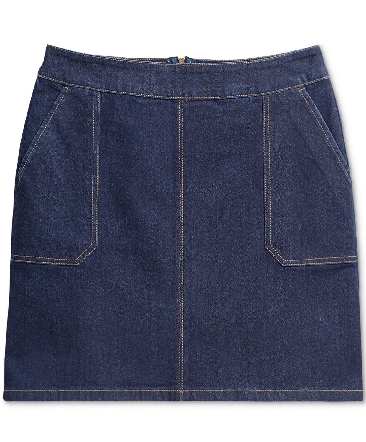 Charter Club Women's Riviera Denim Skirt Blue Size 6
