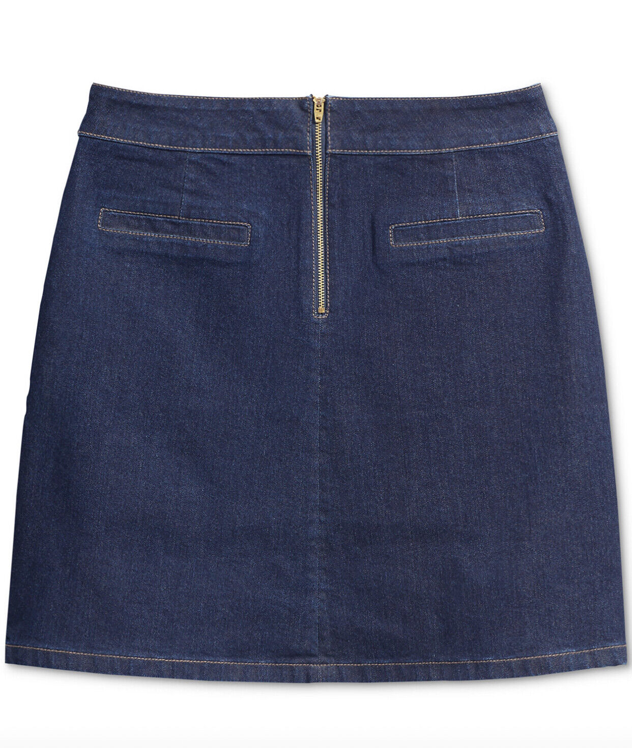 Charter Club Women's Riviera Denim Skirt Blue Size 6
