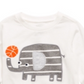 First Impressions Baby Boy's Long Sleeve Elephant T-Shirt White Size 24MOS