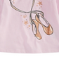 Epic Threads Little Girl's Ballet Slippers T-Shirt Pink Size 6X