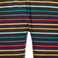 First Impressions Toddler Girls Rainbow Stripe Leggings Black Size 2T