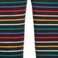 First Impressions Toddler Girls Rainbow Stripe Leggings Black Size 2T