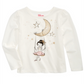 Epic Threads Toddler Girl's Moon Girl T-Shirt White Size 2T