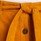 Joie Women's Lambskin Leather Suede Mini Skirt Yellow Size 4