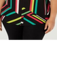 Bar III Women's Printed V Neck Pullover Top Black Size Size 1X