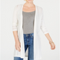 Charter Club Women's Pointelle Duster Cardigan White Size -Petite XL