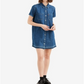 Levi's Women's Denim Shirtdress Blue Size Small