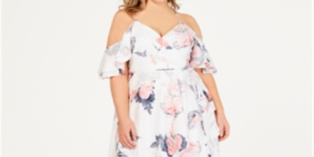 City Chic Women's Lily Maxi Dress Pink Size 14/XS