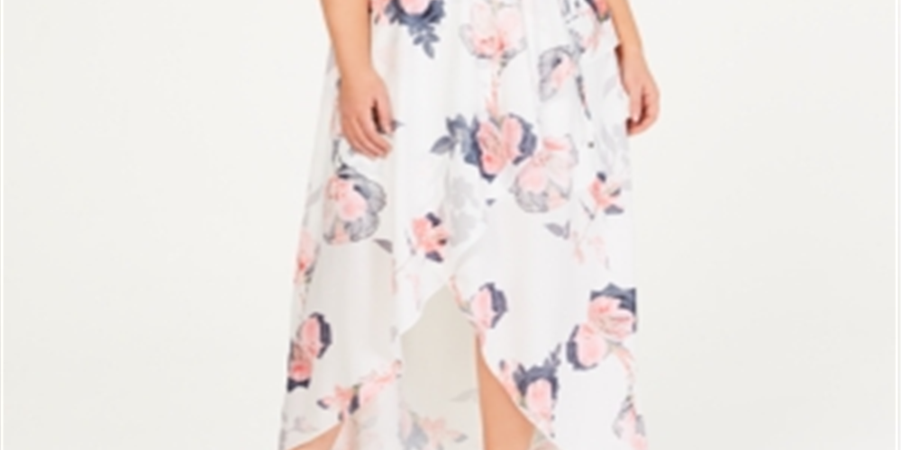 City Chic Women's Lily Maxi Dress Pink Size 14/XS