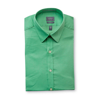 Arrow Men's Slim-Fit Stretch Dress Shirt Green Size: Large 32/33