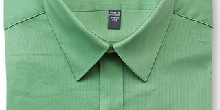 Arrow Men's Slim-Fit Stretch Dress Shirt Green Size: Large 32/33