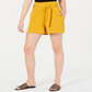 Bar III Women's  Paperbag-Waist Shorts  Yellow Size 2XL