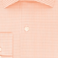 Van Heusen Men's Regular Fit Flex Button Down Shirt Orange Size 18x36-37-XXL