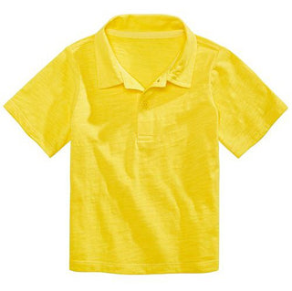 First Impressions Baby Boys Cotton Polo Shirt Yellow Size 3-6 Months