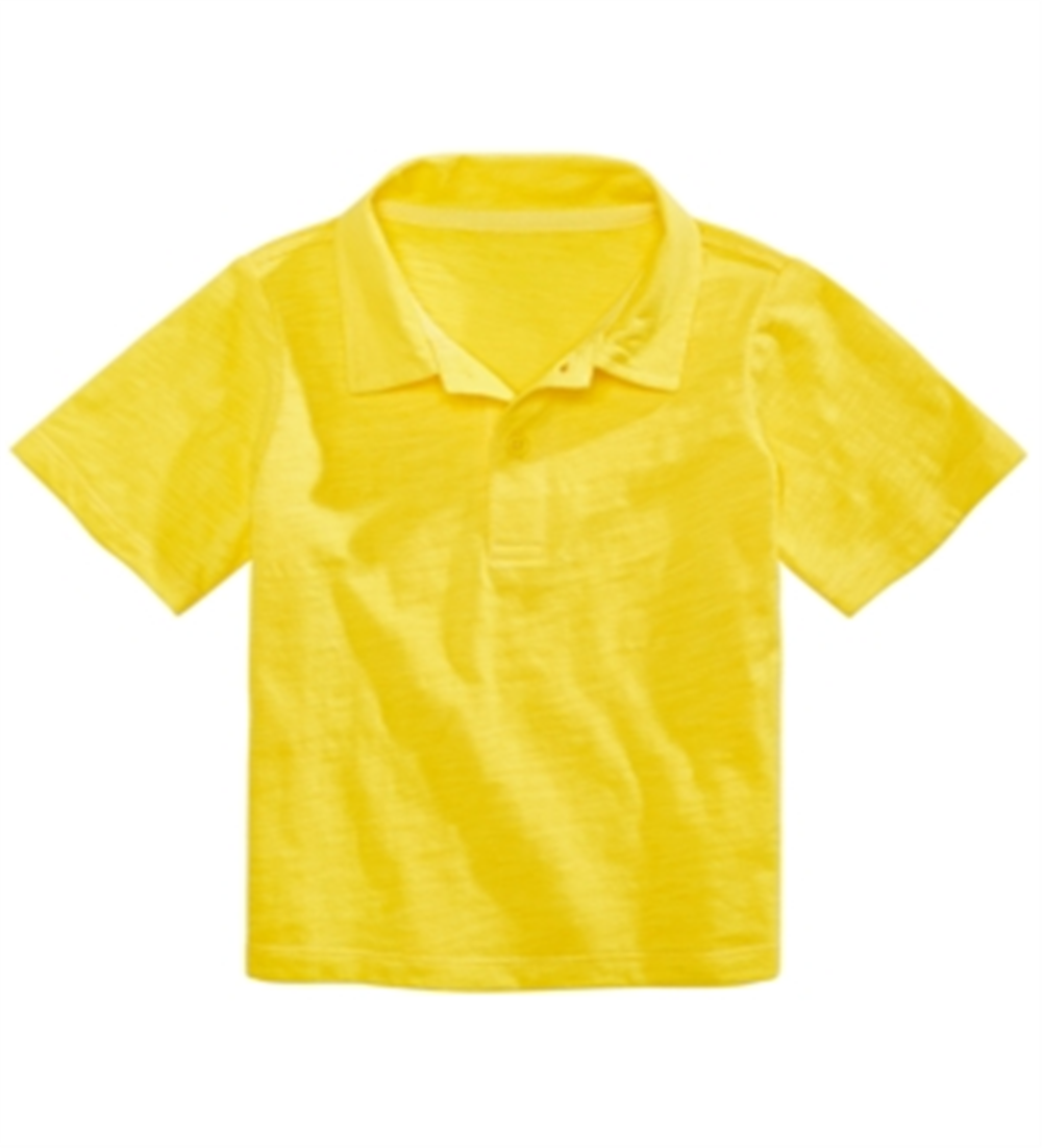 First Impressions Baby Boys Cotton Polo Shirt Yellow Size 3-6 Months