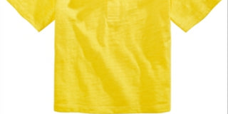 First Impressions Baby Boys Cotton Polo Shirt Yellow Size 3-6 Months