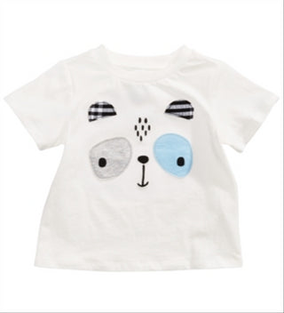 First Impressions Baby Boys Panda-Print Cotton T-Shirt  White Size 3-6 Months