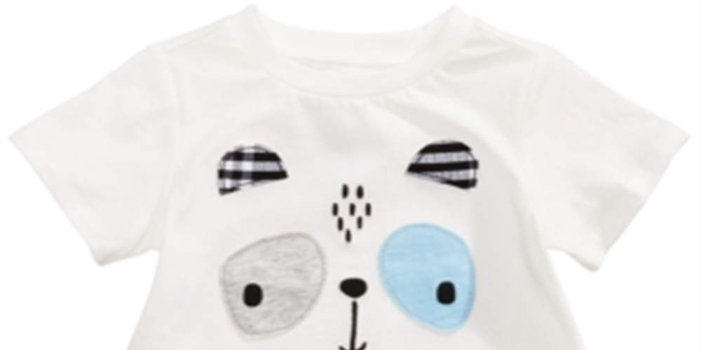 First Impressions Baby Boys Panda-Print Cotton T-Shirt  White Size 3-6 Months