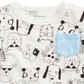 First Impressions Baby Boys Animal-Print Cotton T-Shirt  White Size 6-9 Months