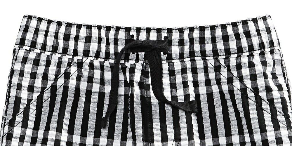First Impressions Baby Boys Gingham Shorts Black Size 3-6 Months