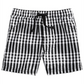 First Impressions Baby Boys Gingham Shorts Black Size 3-6 Months