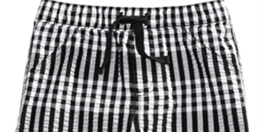 First Impressions Baby Boys Gingham Shorts Black Size 3-6 Months