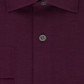 Michael Kors Men's Patterned Collared Dress Shirt Wine Size 16.5X34-35
