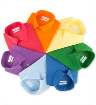 Calvin Klein Men's Stretch Slim Fit Button Down Shirt Blue Size XL