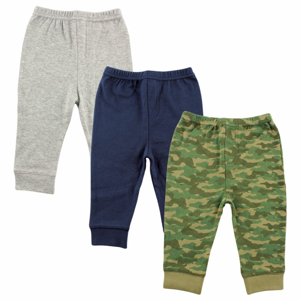 Luvable Friends Baby and Toddler Boy Cotton Pants 3pk Camo Size 18-24 Months