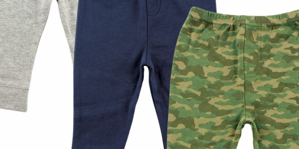 Luvable Friends Baby and Toddler Boy Cotton Pants 3pk Camo Size 18-24 Months