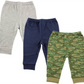 Luvable Friends Baby and Toddler Boy Cotton Pants 3pk Camo Size 18-24 Months