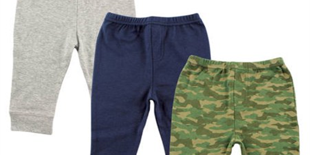 Luvable Friends Baby and Toddler Boy Cotton Pants 3pk Camo Size 18-24 Months