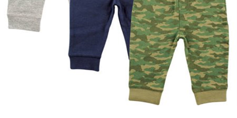 Luvable Friends Baby and Toddler Boy Cotton Pants 3pk Camo Size 18-24 Months
