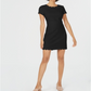 Maison Jules Women's Scalloped Sheath Dress Black Size 12